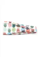 Pineapple Print Wide Headband