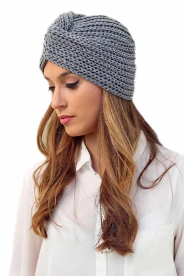 Twist Knit Beanie