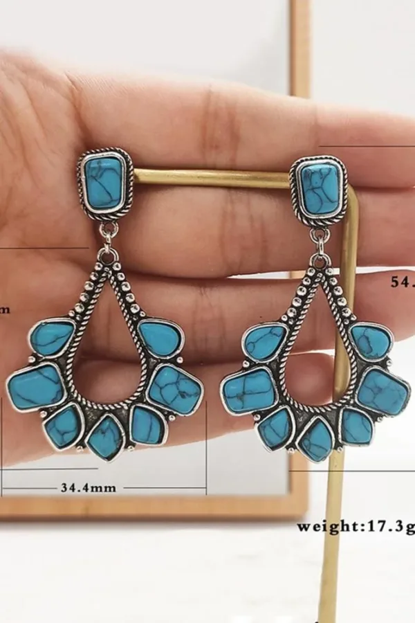 Water Drop Earrings - Image 4