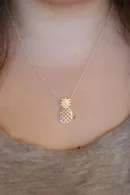 Pineapple Pendant Necklace