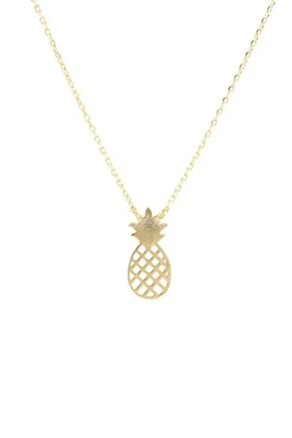 Pineapple Pendant Necklace